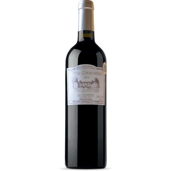 Chateau Couronneau - Bordeaux Superieur, 2019 Heel veel Bordeaux in je glas. Volle en krachtige wijn, vol zwart fruit, kruiden als laurier, en aangename aardsige tonen. Frisse zuren zorgen voor balans, en de ruime hoeveelheid tannine is opvallend soepel.