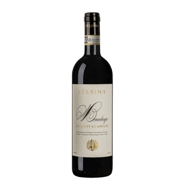 Felsina - Chianti Classico 2019 Klassieke Chianti met een robijnrode kleur, wilde bessen, kruidig en pittig. Goede, rijpe tannines en een lange afdronk. Perfect om nu te drinken, maar ook om te bewaren.