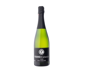 Brut Nature wat een geweldige Cava! In de neus frisse citrus aroma's met een brede aangename zuurgraad en aanhoudende afdronk.