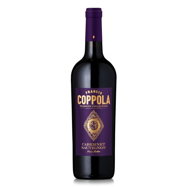 De Cabernet Sauvignon van Coppola Winery heeft een volle, intense smaak met rijke smaken van zwart fruit, koffie, amandelen en gebrand eikenhout. En een verleidelijke geur.